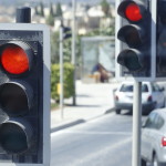 traffic lights road crossing