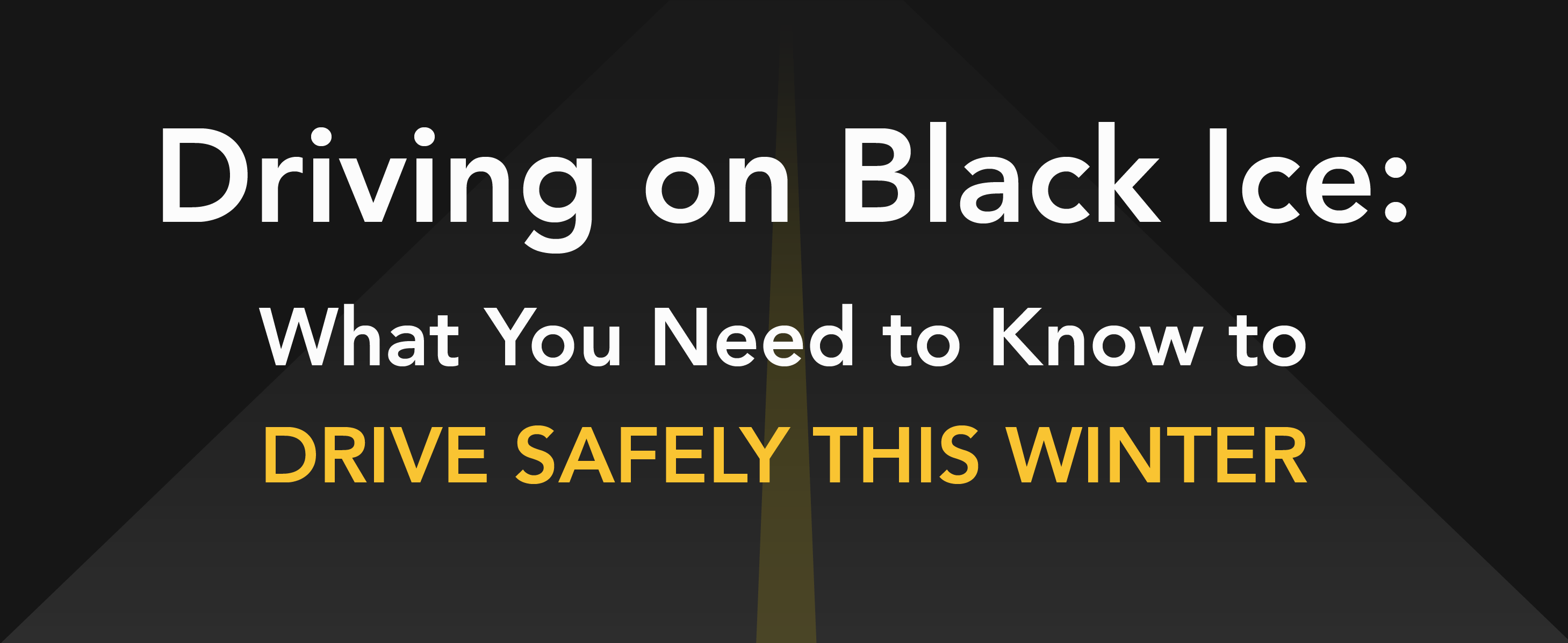 Driving on black ice: what you need to know to drive safely this winter