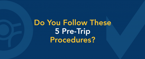 pre-trip procedures