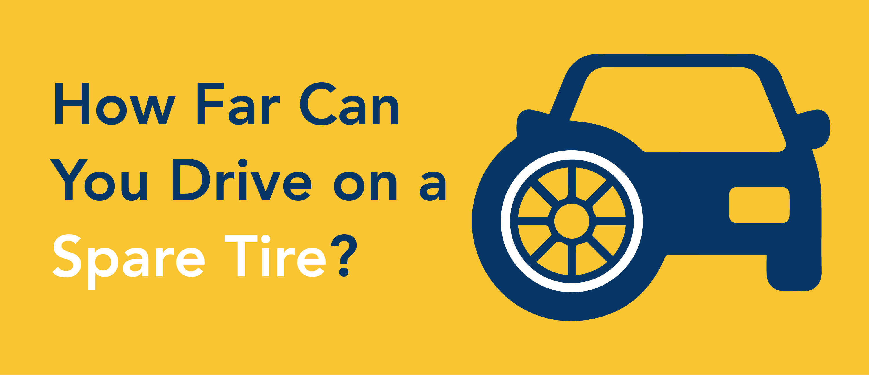 If you have a flat, you may wonder how far you can drive on your spare tire. Here, we answer that and tell you how to remain safe while using your spare.