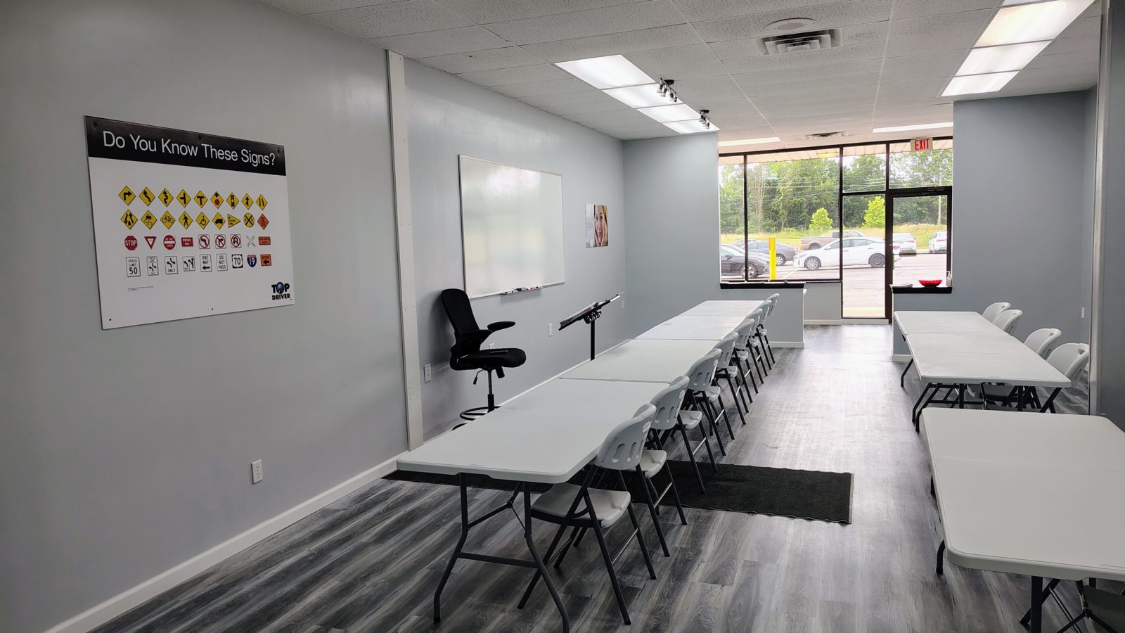 Top Driver Olmsted driving school classroom